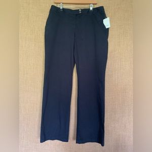 liz&co. Navy pants size 14 NWT